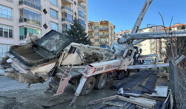 Beton pompası kazasında 3 kişi tutuklandı