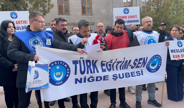 Türk Eğitim-Sen Niğde’den sert uyarı