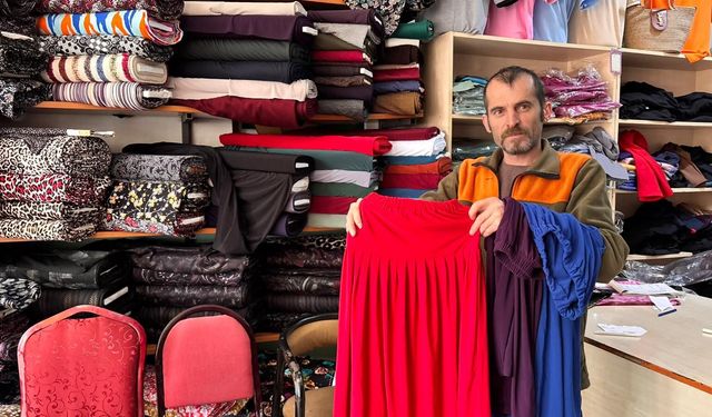 Niğde’de şalvar ustası geleneği yaşatıyor