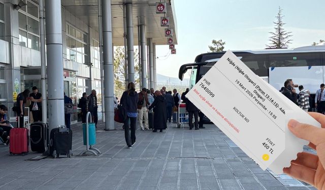 Niğde’de bayrama sayılı günler kala bilet fiyatları yükseldi