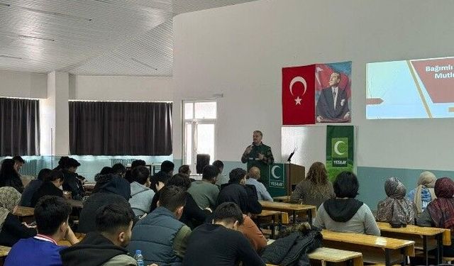 Ulukışla MYO’da bağımlılıkla mücadele semineri düzenlendi