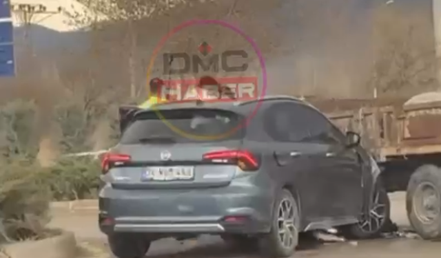 Niğde’de otomobil traktör römorkuna çarptı: 1 yaralı