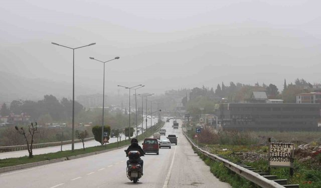 Çöl tozu etkisini sürdürüyor