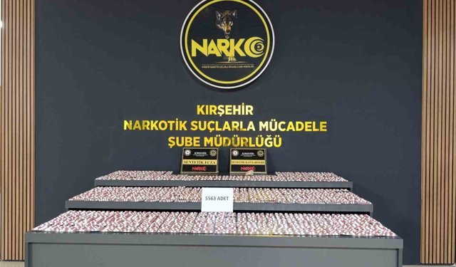 Kırşehir'de zehir tacirine darbe
