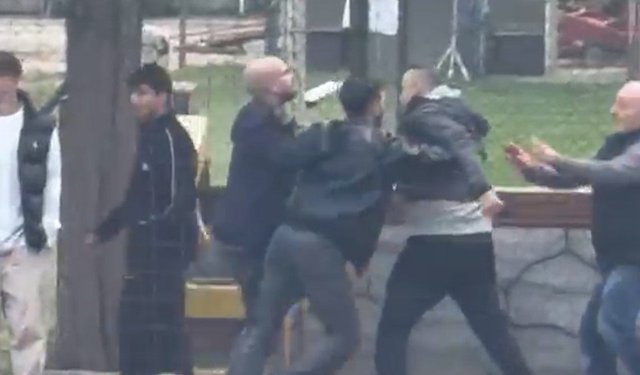 Kadın hakeme saldırı girişimi kamerada