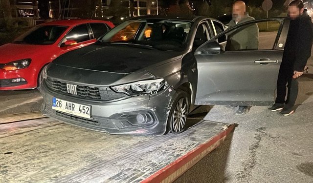 Lastikleri patlatılarak durdurulan araçtan uyuş*turucu çıktı