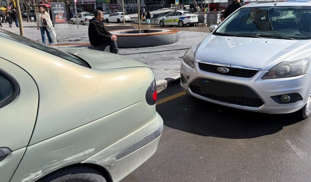 Niğde Cumhuriyet Meydanı’nda kaza