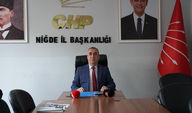 CHP Niğde İl Başkanı Kıvrakdal’dan Bozköy açıklaması