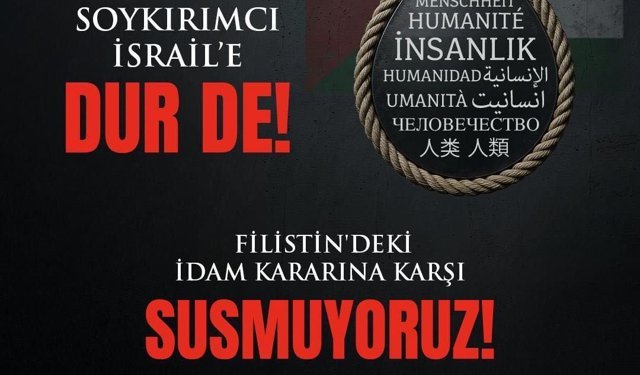 Niğde’de vatandaşlar Filistin için bir araya gelecek