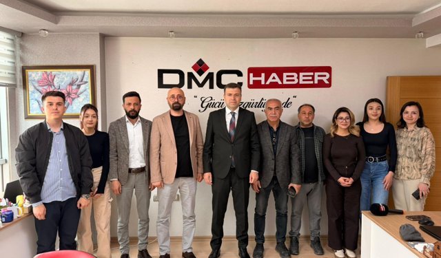 Vali Akmeşe’den DMC Haber’e 6. yıl ziyareti