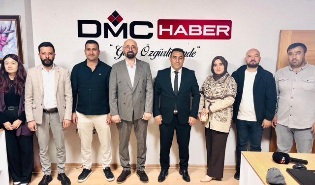 Sendika temsilcilerinden DMC Haber’e 6. Yıl ziyareti