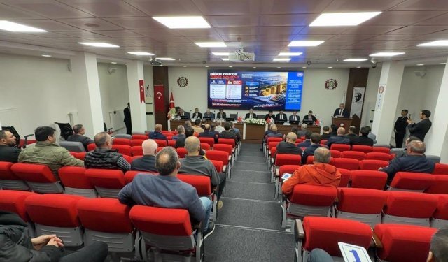 Niğde OSB’de mali genel kurul gerçekleştirildi