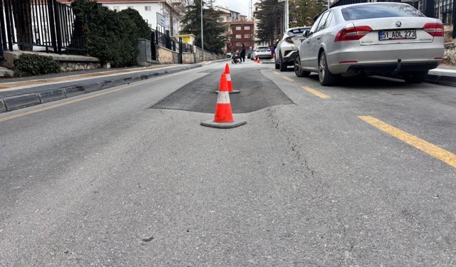 Niğde'de o yol ulaşıma kapalı