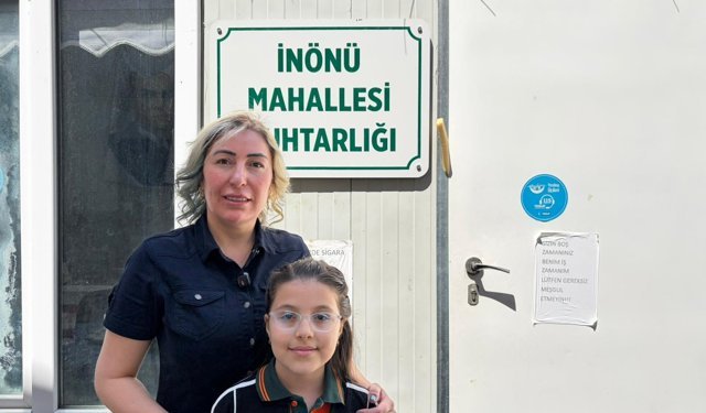 Niğde’de kadın muhtardan 23 Nisan’a anlamlı devir