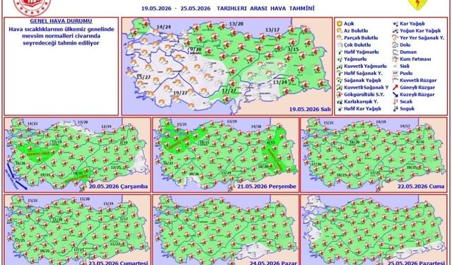 6 gün boyunca kuvvetli yağmur etkili olacak