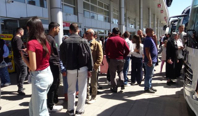 Bayram bitti, dönüş yolculukları başladı