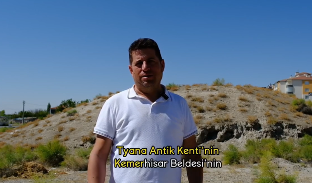 Tyana Antik Kenti'nde kazı serüveninin başladığı nokta: Ambar Tepe