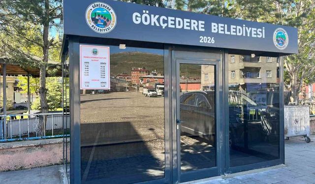 İlçeye modern minibüs durağı yapıldı
