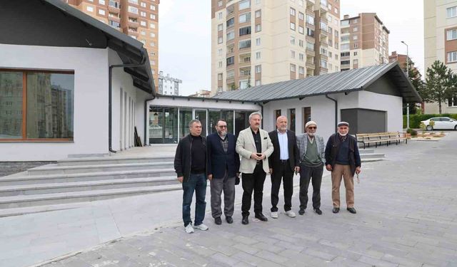 Yapılan sosyal tesis genç ve yaşlıları bir araya getirecek