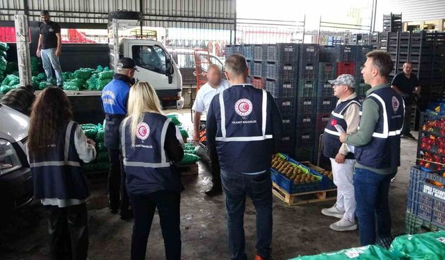 Fahiş fiyata karşı hal denetimleri sürüyor
