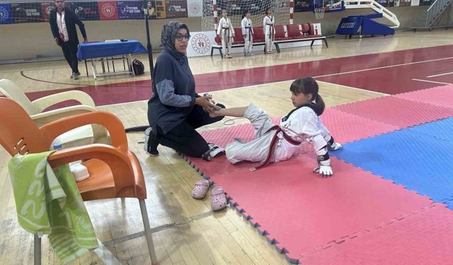 Minikler Taekwondo İl Müsabakaları yapıldı