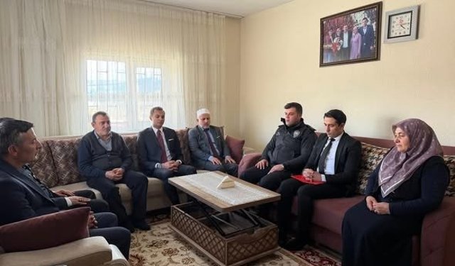 Kaymakam Bektaş: “Şehit anneleri bizlere emanettir”