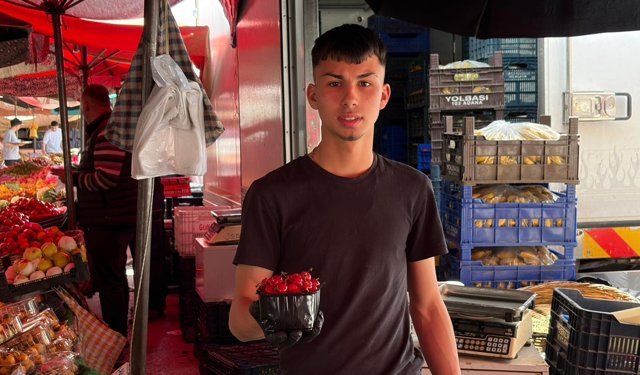 Pazarın fiyat şampiyonu kiraz oldu