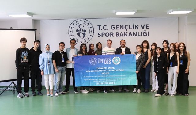 Niğde Ömer Halisdemir Üniversitesi’nden döngüsel sanat projesi