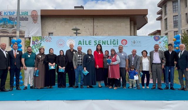Niğde’de Aile Şenliği etkinliği düzenlendi