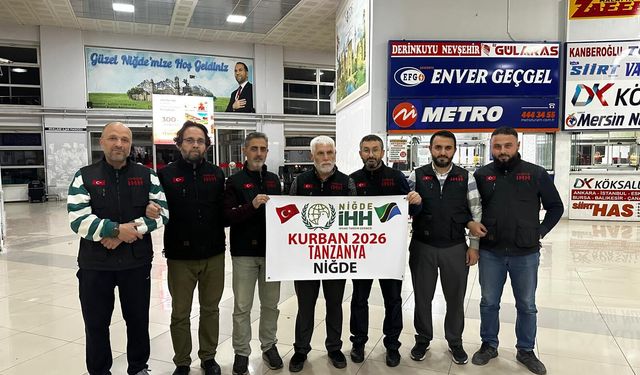 İHH Niğde'den Tanzanya’ya kurban görevlendirmesi