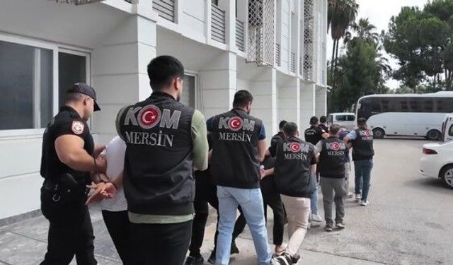 Suç örgütüne yönelik operasyonda 16 tutuklama