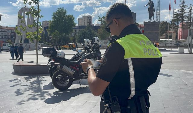 Niğde trafiğine havadan sıkı denetim