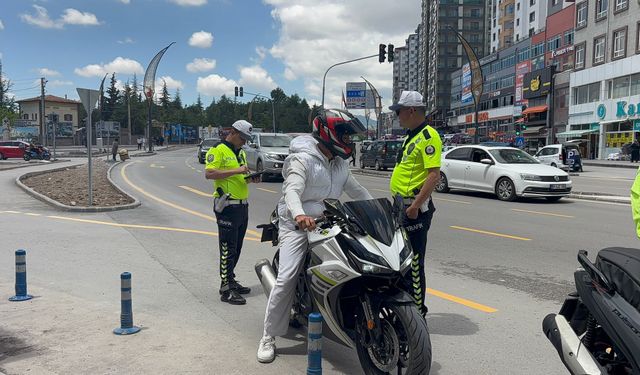 Niğde’de motosiklet denetimi gerçekleştirildi