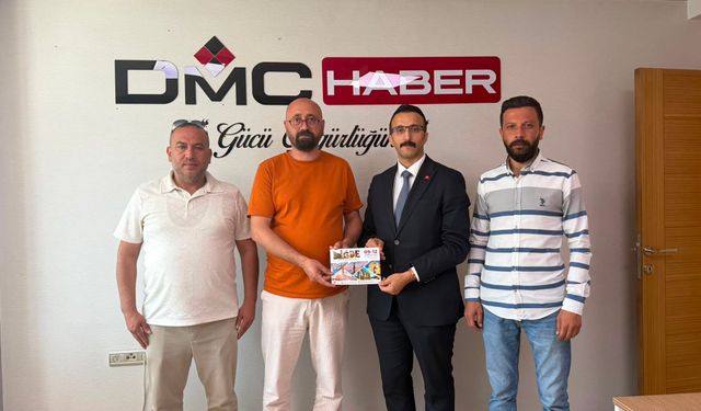 Niğde Dernekler Federasyonu yöneticilerinden DMC Haber'e ziyaret
