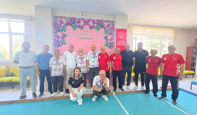 Bor Huzurevi Bocce Takımı’ndan başarılı performans