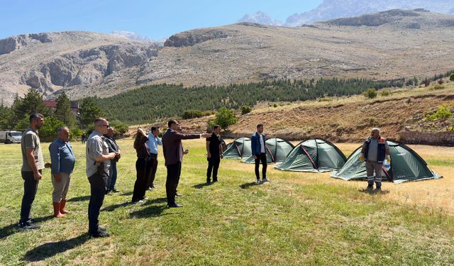Aladağlar Festivali öncesi hazırlıklar gözden geçirildi
