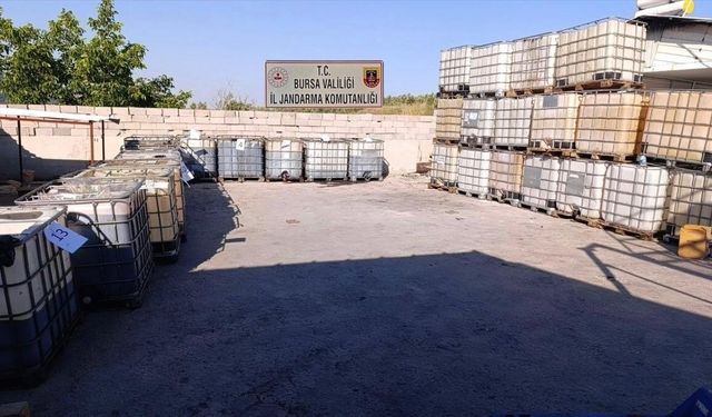 10 milyon liralık sahte madeni yağ operasyonu