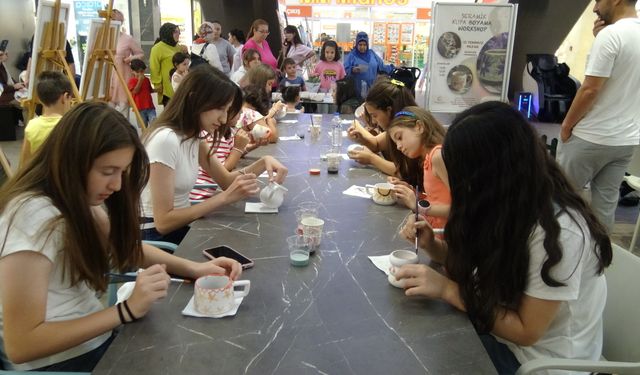 Tema Park AVM'de sanat ve eğlence buluştu