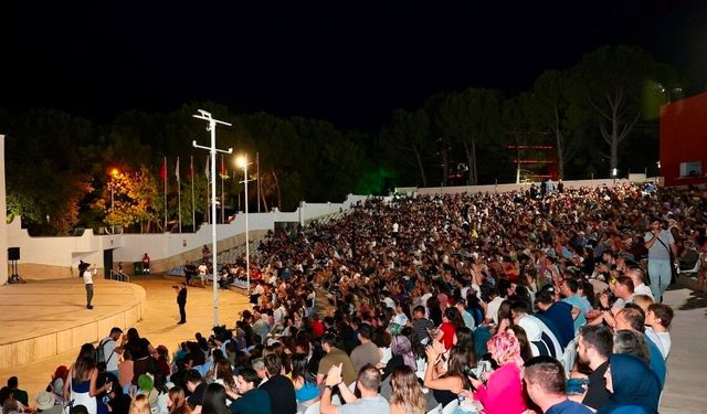 Açık havada sineması keyfi başladı