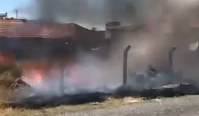 Niğde'de ot yangını kısa sürede söndürüldü