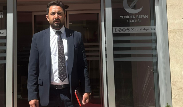 Taner Gümüş YRP İl Başkanlığı görevinden affını istedi