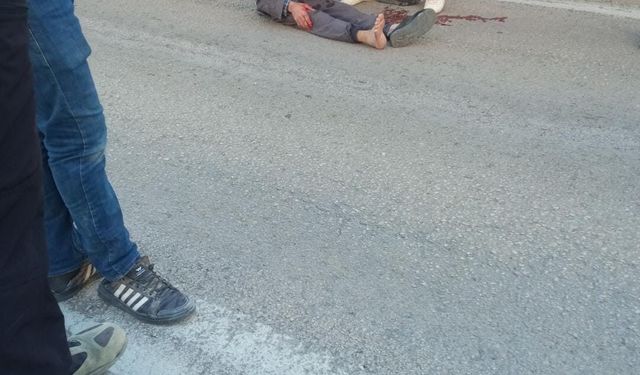 Elazığ'da bir vatandaş, katlı kavşaktan düşerek yaralandı