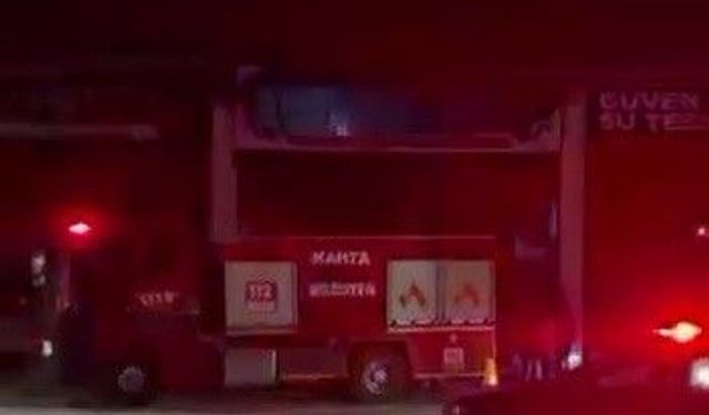 İş yeri yangını korkuttu