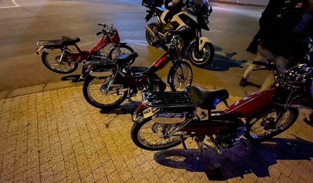 Modifiyeli motosikletlere 344 bin lira ceza kesildi