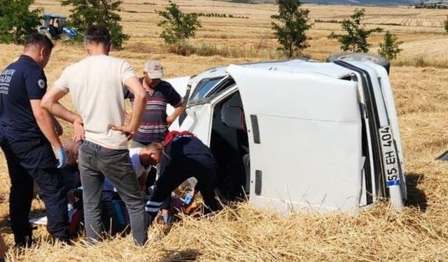 Kazada yaralanan yaşlı adam hayatını kaybetti