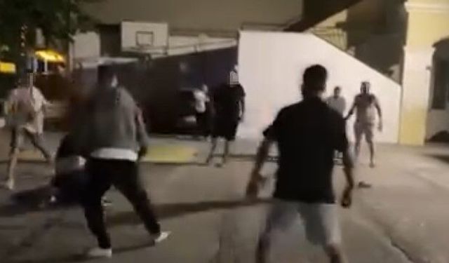 Otopark ücreti kavgası kamerada