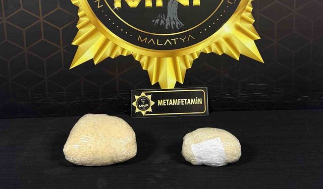 1 kilo 769 gram metamfetamin ele geçirildi