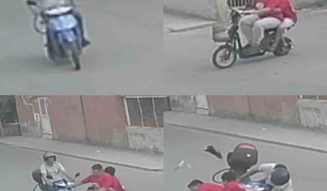 Motosikletler çarpıştı: 3 yaralı