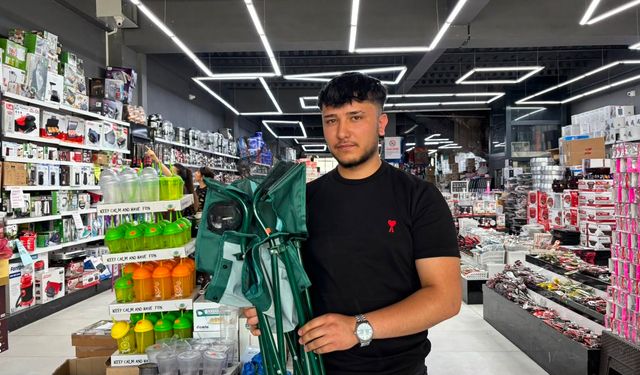 Yaz geldi, kamp sandalyesi satışları canlandı