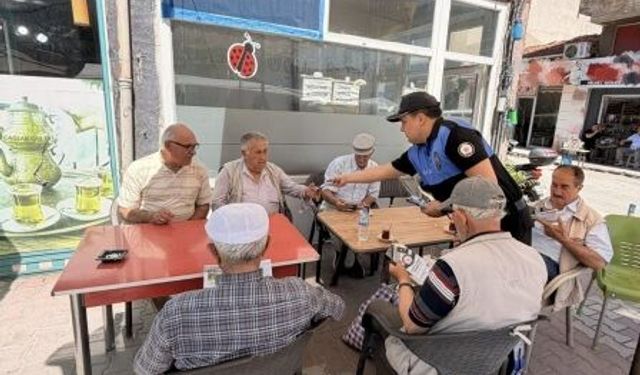 Niğde'de vatandaşlara dolandırıcılığa karşı bilgilendirme yapıldı